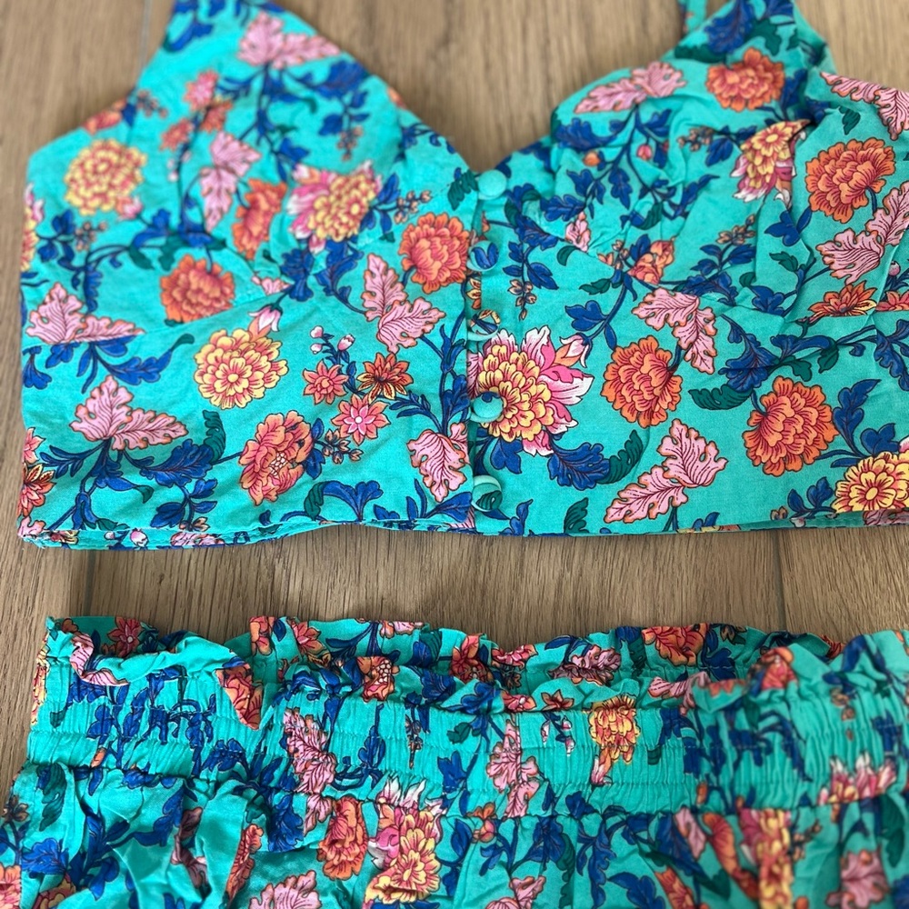 Floral print skirt set - Picture 8 of 11